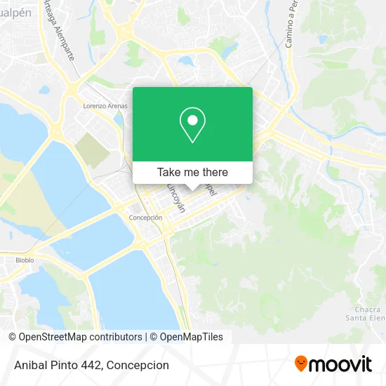 Mapa de Anibal Pinto 442