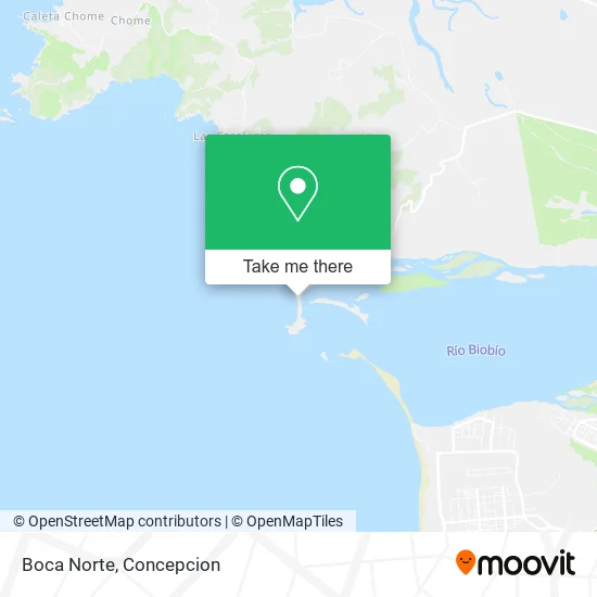 Mapa de Boca Norte