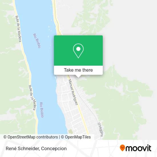 Mapa de René Schneider