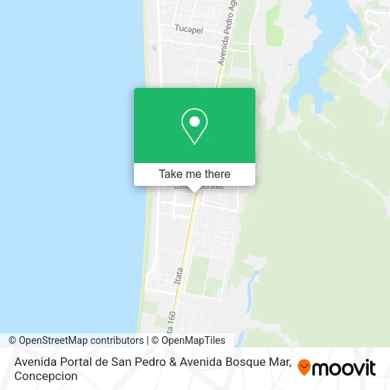 Mapa de Avenida Portal de San Pedro & Avenida Bosque Mar