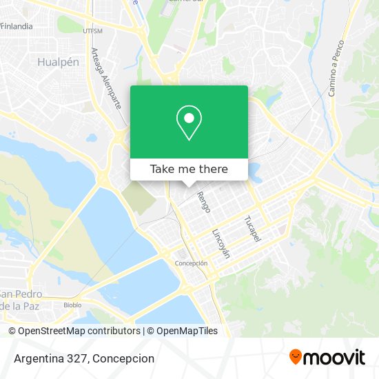 Mapa de Argentina 327