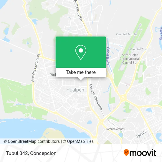 Mapa de Tubul 342