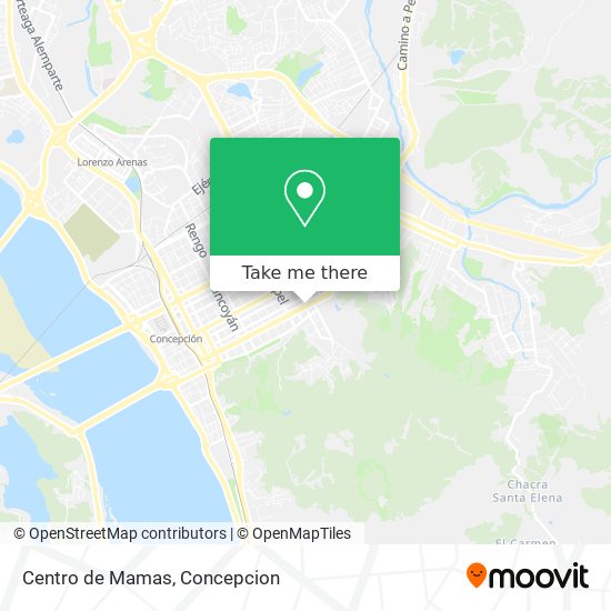 Centro de Mamas map