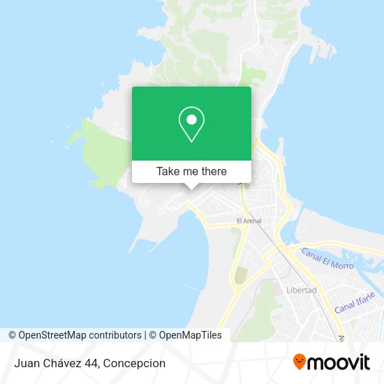Juan Chávez 44 map
