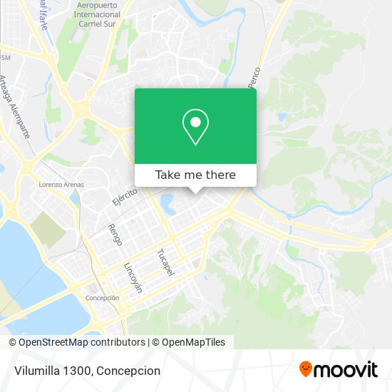 Mapa de Vilumilla 1300