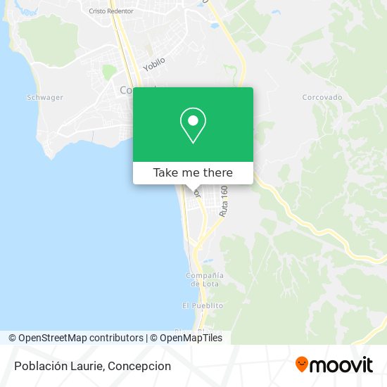 Población Laurie map