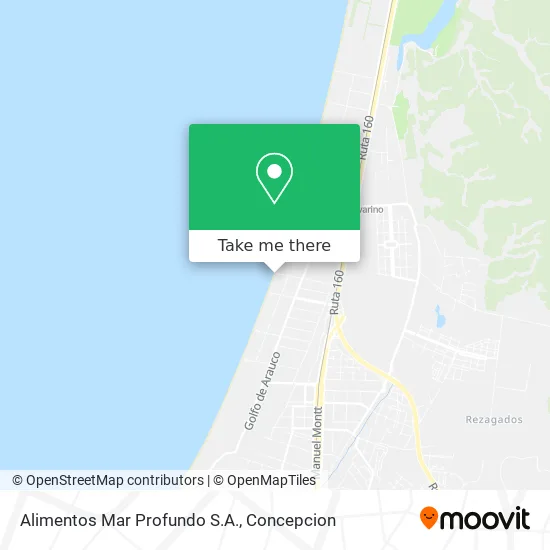 Mapa de Alimentos Mar Profundo S.A.