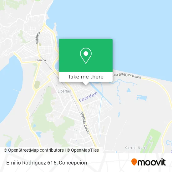Mapa de Emilio Rodríguez 616