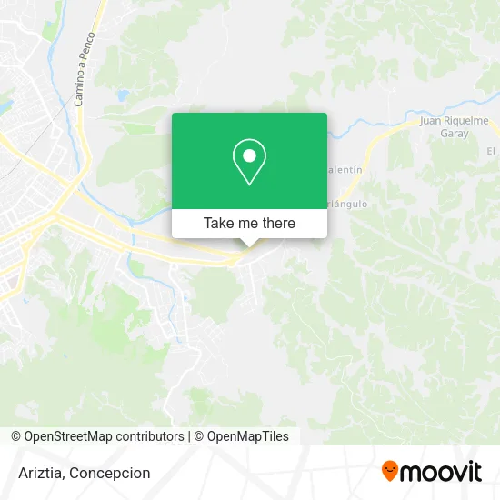 Mapa de Ariztia