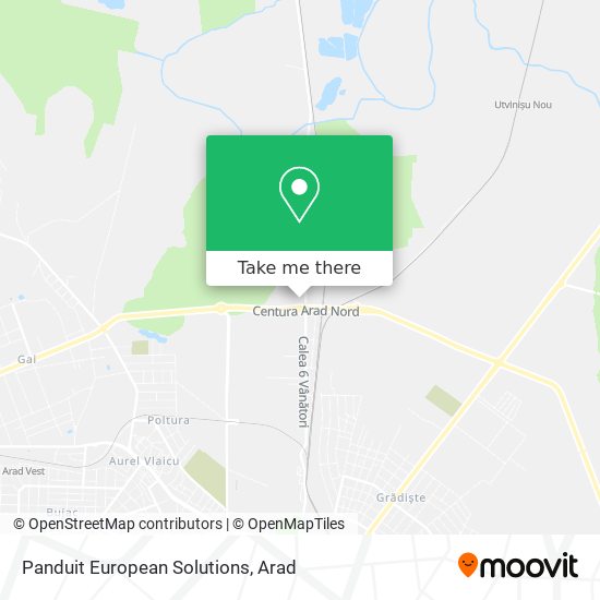 Panduit European Solutions map