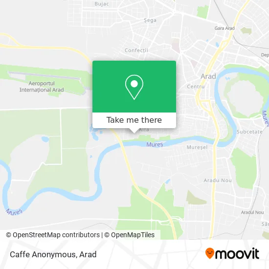 Caffe Anonymous map