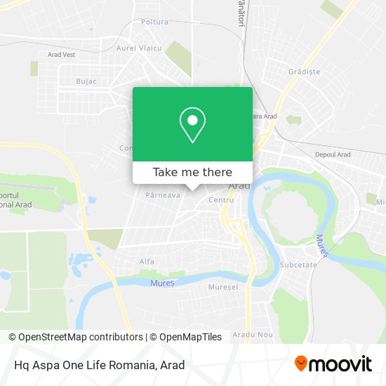 Hq Aspa One Life Romania map