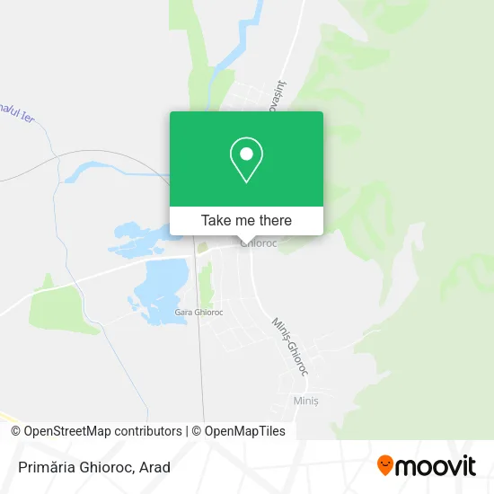 Primăria Ghioroc map