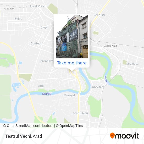 Teatrul Vechi map