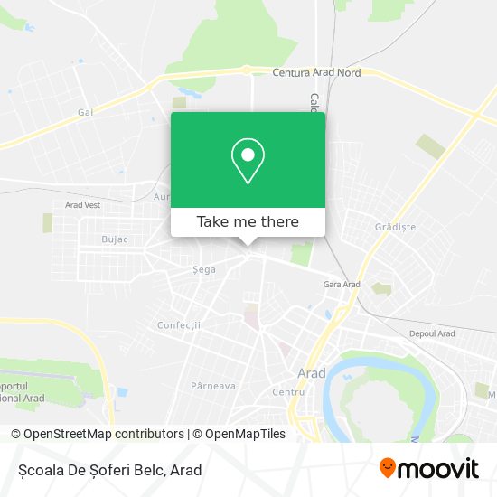 Școala De Șoferi Belc map