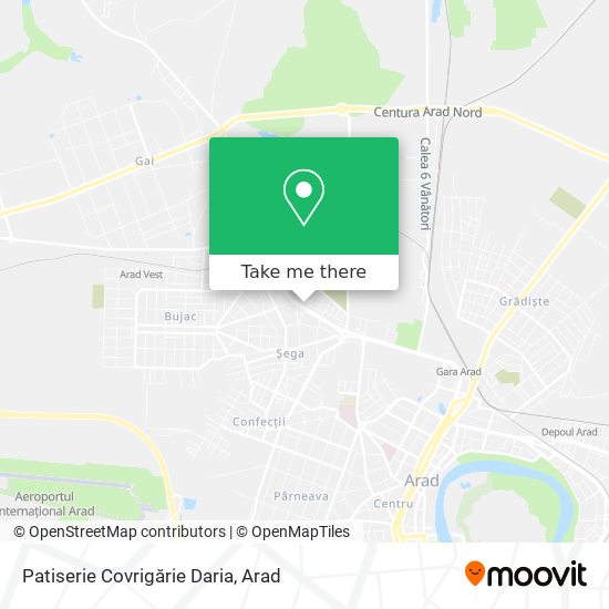 Patiserie Covrigărie Daria map