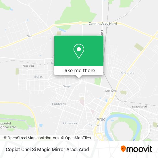 Copiat Chei Si Magic Mirror Arad map