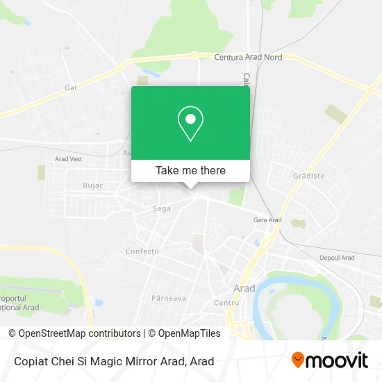 Copiat Chei Si Magic Mirror Arad map