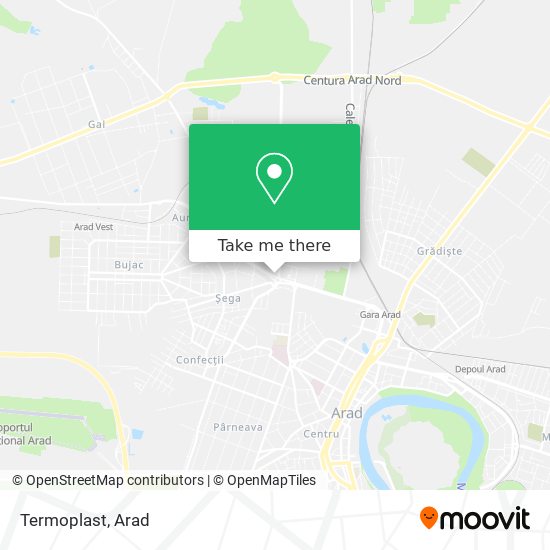 Termoplast map