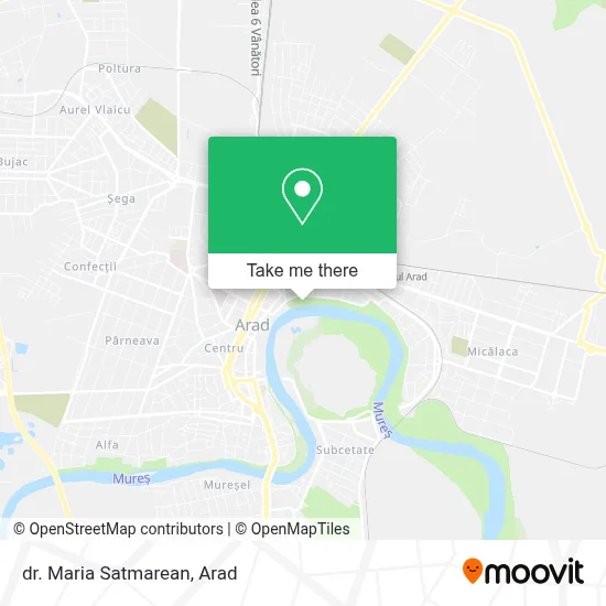dr. Maria Satmarean map