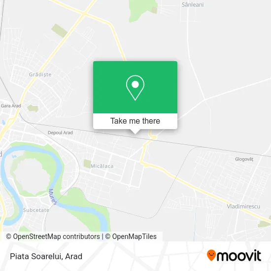 Piata Soarelui map