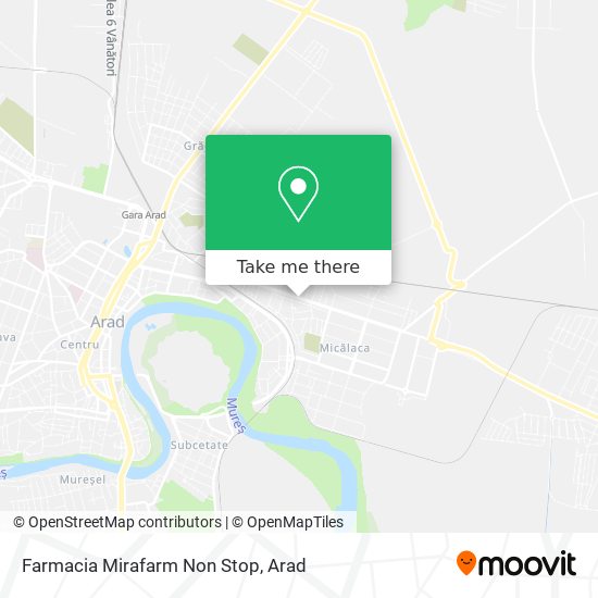 Farmacia Mirafarm Non Stop map