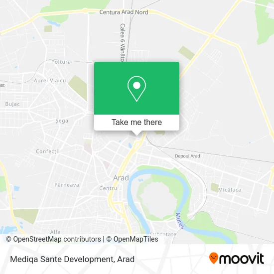 Mediqa Sante Development map