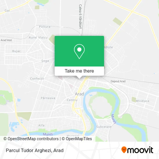 Parcul Tudor Arghezi map