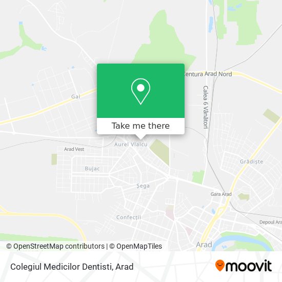 Colegiul Medicilor Dentisti map