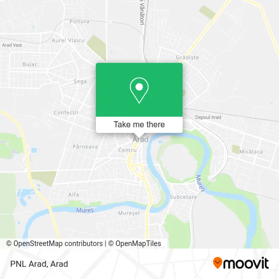 PNL Arad map