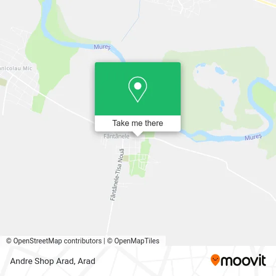 Andre Shop Arad map