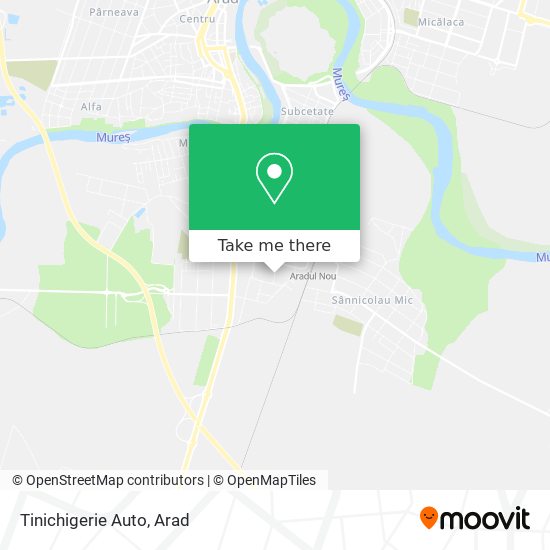 Tinichigerie Auto map