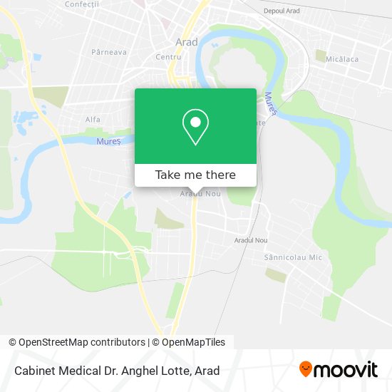 Cabinet Medical Dr. Anghel Lotte map