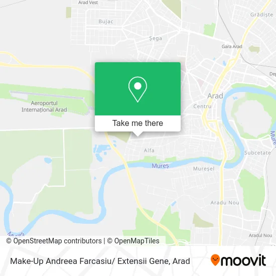 Make-Up Andreea Farcasiu/ Extensii Gene map