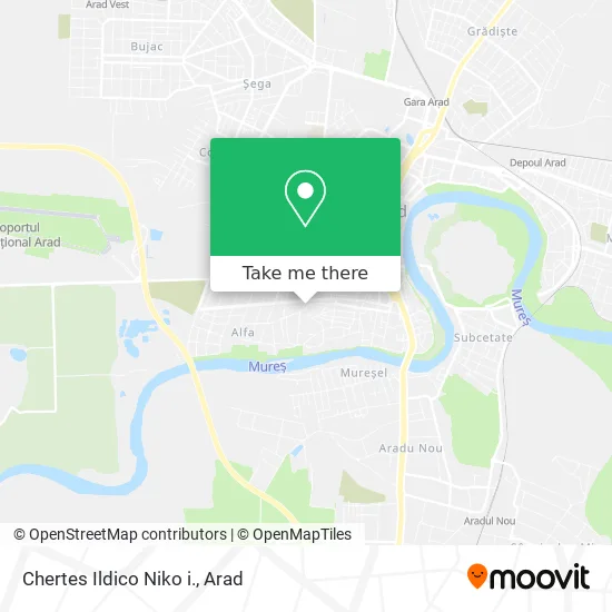 Chertes Ildico Niko i. map