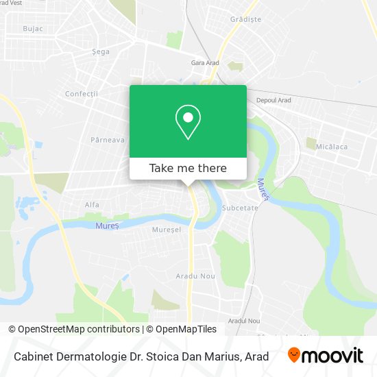Cabinet Dermatologie Dr. Stoica Dan Marius map