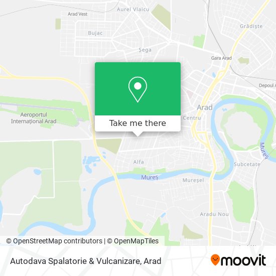 Autodava Spalatorie & Vulcanizare map
