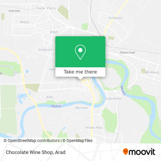 Chocolate Wine Shop map