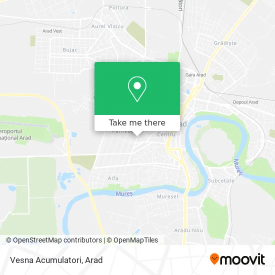 Vesna Acumulatori map