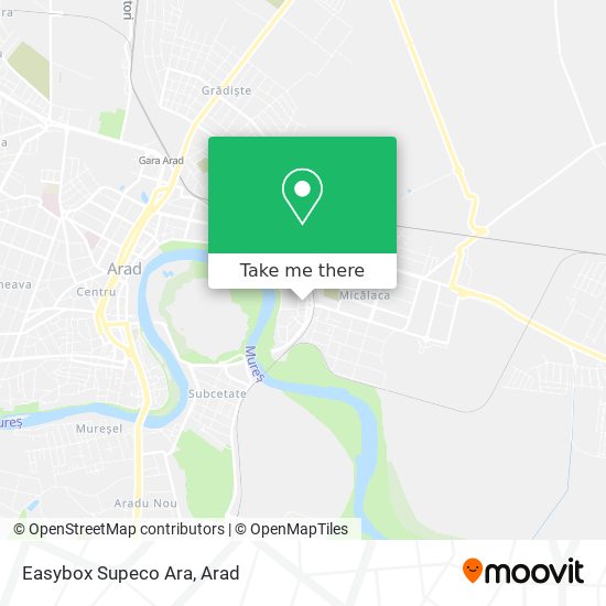 Easybox Supeco Ara map