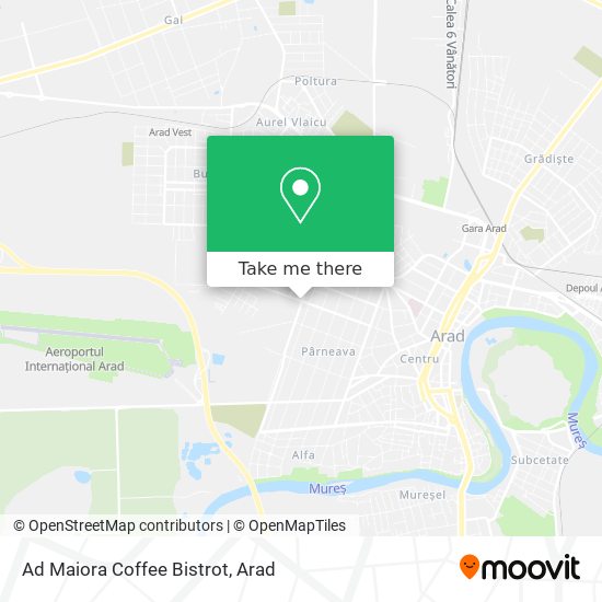 Ad Maiora Coffee Bistrot map