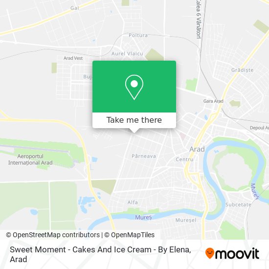 Sweet Moment - Cakes And Ice Cream - By Elena map