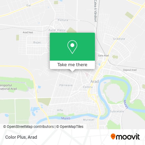 Color Plus map