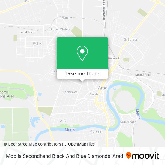 Mobila Secondhand Black And Blue Diamonds map
