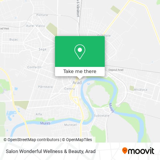 Salon Wonderful Wellness & Beauty map