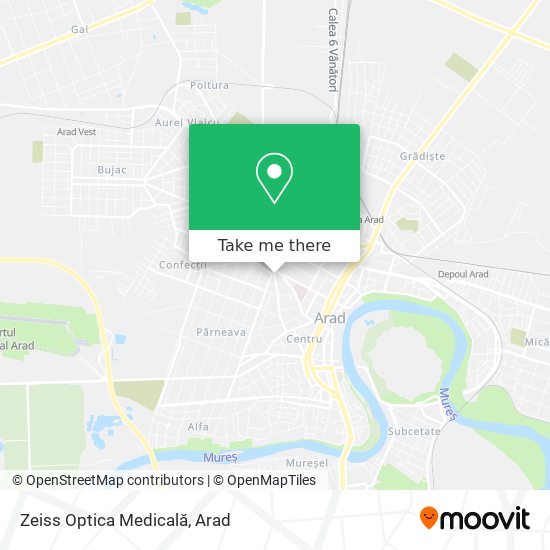 Zeiss Optica Medicală map