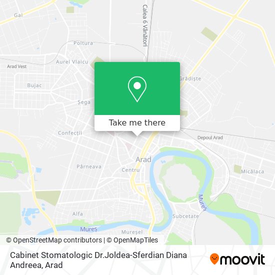 Cabinet Stomatologic Dr.Joldea-Sferdian Diana Andreea map