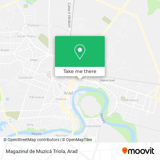 Magazinul de Muzică Triola map