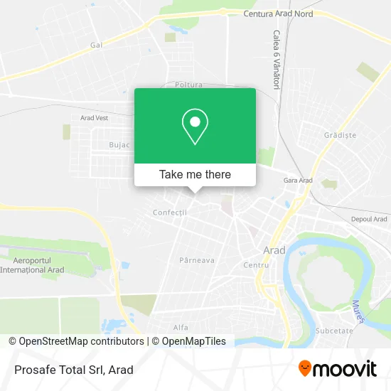 Prosafe Total Srl map