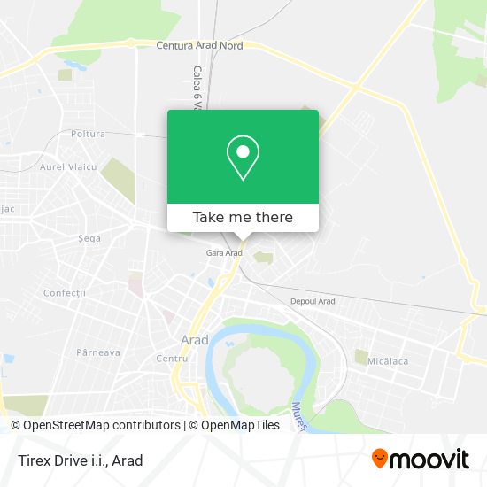 Tirex Drive i.i. map